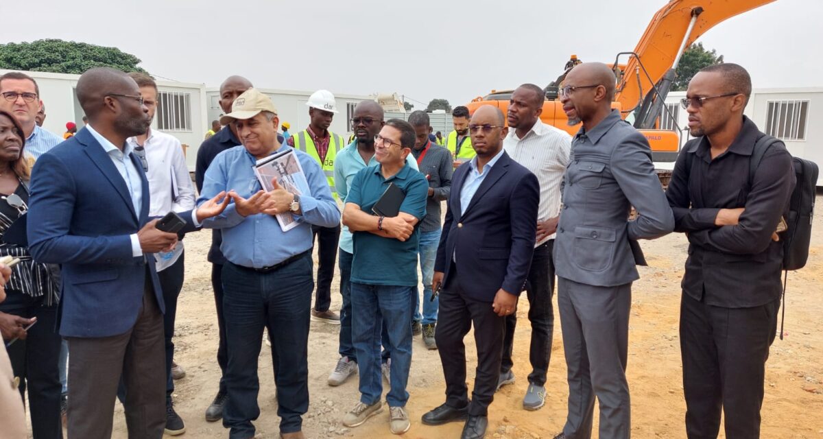 SECRETÁRIO DE ESTADO PARA OS TRANSPORTES TERRESTES CONSTATOU CONDIÇÕES TÉCNICAS PARA O ARRANQUE DAS OBRAS DE SEGREGAÇÃO DO RAMAL FERROVIÁRIO BUNGO-AIAAN NO ÂMBITO DO D.P EMERGENCIAL