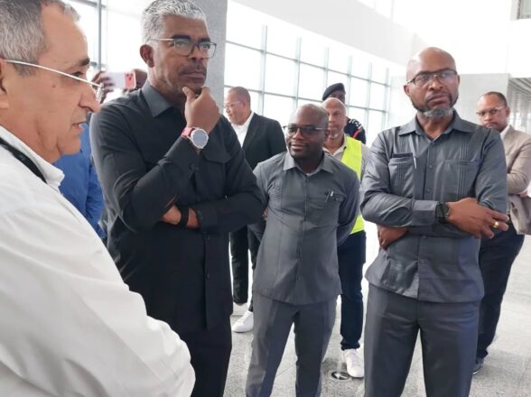 MINISTRO DOS TRANSPORTES INSPECCIONA AVANÇOS NO CORREDOR FERROVIÁRIO BUNGO/ AIAAN