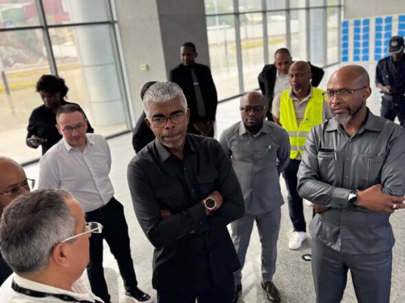 MINISTRO DOS TRANSPORTES INSPECCIONA AVANÇOS NO CORREDOR FERROVIÁRIO BUNGO/ AIAAN